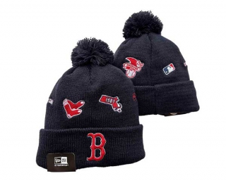 MLB Boston Red Sox New Era Navy Identity Cuffed Beanies Knit Hat 3002