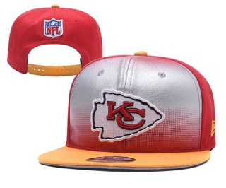 NFL Kansas City Chiefs New Era Red Orange 9FIFTY Snapback Hat 2009