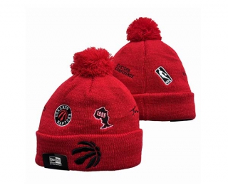 NBA Toronto Raptors New Era Red Identity Cuffed Beanies Knit Hat 3010
