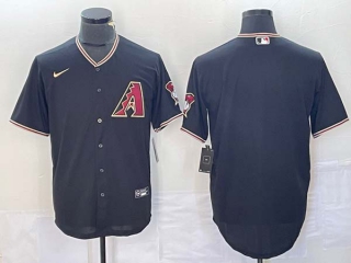 Men's MLB Arizona Diamondbacks Black Nike Cool Base Stitched Baseball Jersey (1)