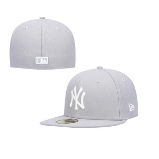 MLB New York Yankees New Era Gray 59FIFTY Fitted Hat 0504