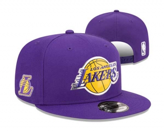 NBA Los Angeles Lakers New Era Purple 9FIFTY Snapback Hat 3101