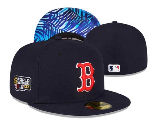 MLB Boston Red Sox New Era Navy 2007 World Series 59FIFTY Fitted Hat 3002