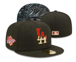 MLB Los Angeles Dodgers New Era Black 1988 World Series 59FIFTY Fitted Hat 3003