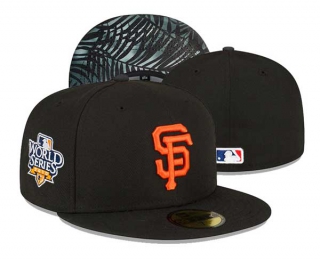 MLB San Francisco Giants New Era Black 2010 World Series 59FIFTY Fitted Hat 3002