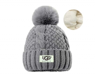Wholesale UGG Gray Knit Beanie Hat 9031