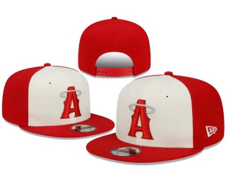 MLB Los Angeles Angels New Era White Red 2022 City Connect 9FIFTY Snapback Adjustable Hat 8005