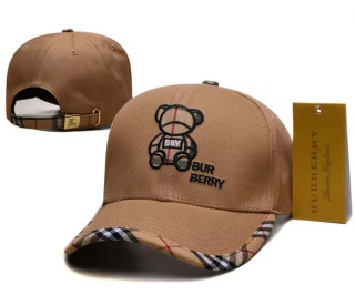 Wholesale Burberry Thomas Bear Caramel Adjustable Baseball Hat 8010