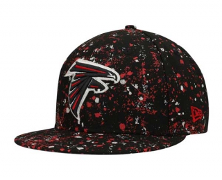 NFL Atlanta Falcons New Era Black Red 9FIFTY Snapback Hat 2027