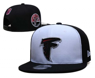 NFL Atlanta Falcons New Era White Black 9FIFTY Snapback Hat 6036