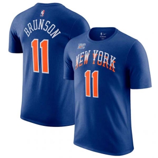 Men's New York Knicks Jalen Brunson Nike Royal 2023-24 City Edition T-Shirt