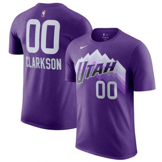 Men's Utah Jazz Jordan Clarkson Nike Purple 2023-24 City Edition T-Shirt