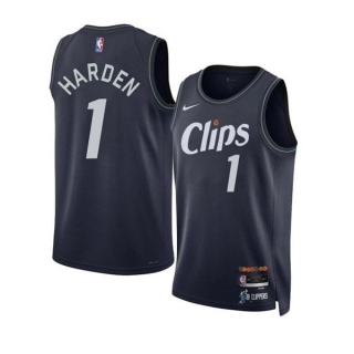 Men's LA Clippers James Harden Nike Navy 2023-24 Swingman City Edition Jersey