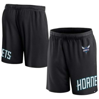Men's NBA Charlotte Hornets Fanatics Branded Black Printed Shorts
