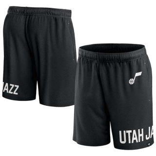 Men's NBA Utah Jazz Fanatics Branded Black Printed Shorts