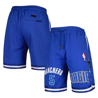 Men's NBA Orlando Magic #5 Paolo Banchero Pro Standard Royal Heat Press Shorts