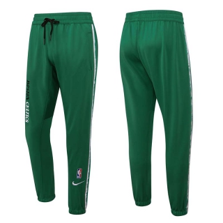 Men's NBA Boston Celtics Nike Kelly Green 75th Anniversary Showtime Performance Pants