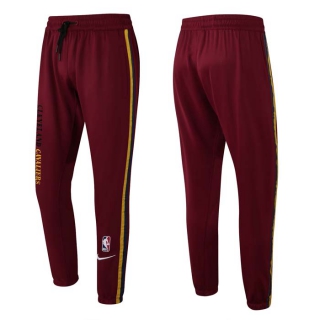 Men's NBA Cleveland Cavaliers Nike Wine 75th Anniversary Showtime Performance Pants