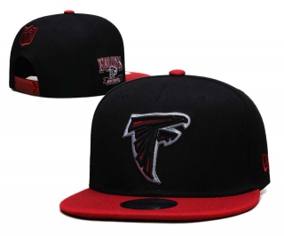 NFL Atlanta Falcons New Era Black Red NFC South 9FIFTY Snapback Hat 6037