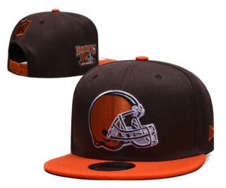 NFL Cleveland Browns New Era Brown Orange AFC North 9FIFTY Snapback Hat 6016