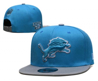 NFL Detroit Lions New Era Blue Gray NFC North 9FIFTY Snapback Hat 6020
