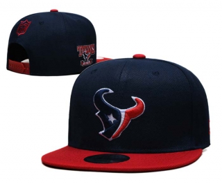 NFL Houston Texans New Era Navy Red AFC South 9FIFTY Snapback Hat 6015