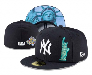 MLB New York Yankees New Era Navy 59FIFTY Fitted Hat 3009