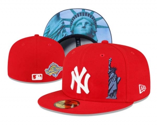 MLB New York Yankees New Era Red 59FIFTY Fitted Hat 3010