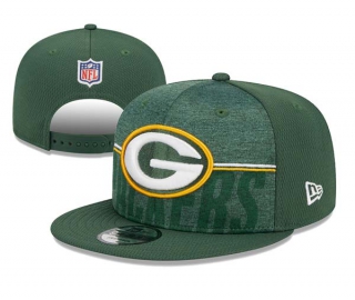 NFL Green Bay Packers New Era Green 2023 NFL Training Camp 9FIFTY Snapback Hat 3046