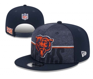NFL Chicago Bears New Era Navy 2023 NFL Training Camp 9FIFTY Snapback Hat 3043