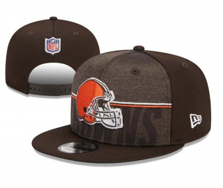 NFL Cleveland Browns New Era Brown 2023 NFL Training Camp 9FIFTY Snapback Hat 3017
