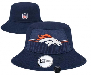 NFL Denver Broncos New Era Navy 2023 NFL Training Camp Stretch Bucket Hat 3006