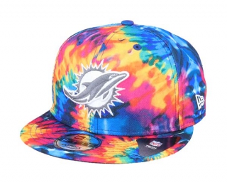 NFL Miami Dolphins New Era Multi-Color 2020 NFL Crucial Catch 9FIFTY Snapback Hat 2012