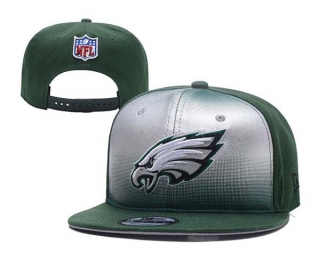 NFL Philadelphia Eagles New Era Green Silver 9FIFTY Snapback Hat 2007