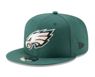 NFL Philadelphia Eagles New Era Midnight Green 9FIFTY Snapback Hat 2009