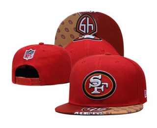 NFL San Francisco 49ers New Era Gold Scarlet 9FIFTY Snapback Hat 6052