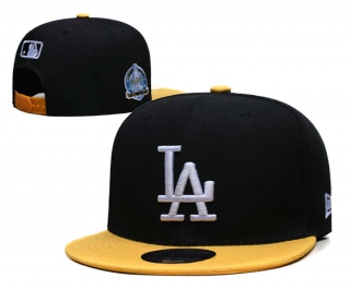 MLB Los Angeles Dodgers New Era 60th Anniversary Black Gold 9FIFTY Snapback Hat 6047
