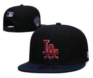 MLB Los Angeles Dodgers New Era 1980 All-Star Game Side Patch Black Navy 9FIFTY Snapback Hat 6048
