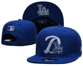 MLB Los Angeles Dodgers New Era Duo Logo Blue 9FIFTY Snapback Hat 6053