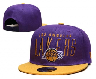 NBA Los Angeles Lakers New Era Sport Night Purple Gold 9FIFTY Snapback Hat 6042