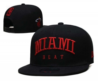 NBA Miami Heat New Era Sport Night Wordmark Black 9FIFTY Snapback Hat 6099