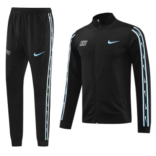 Men's Nike Athletic Full Zip Jacket Sweatsuits Black (1)