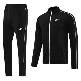 Men's Nike Athletic Full Zip Jacket Sweatsuits Black (2)