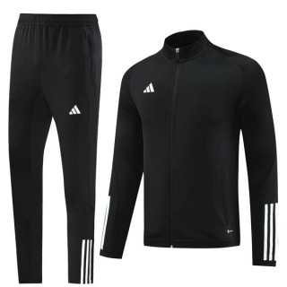 Men's Adidas Athletic Full Zip Jacket Sweatsuits Black (1)