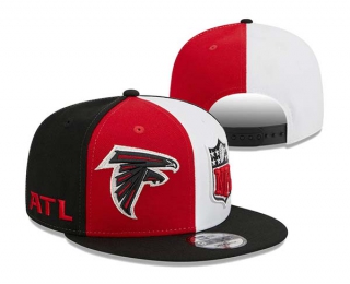 NFL Atlanta Falcons New Era Red Black 2023 Sideline 9FIFTY Snapback Hat 3028