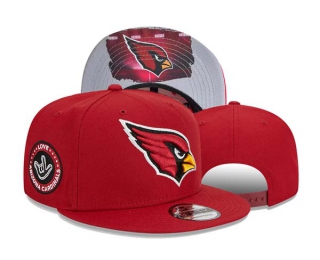 NFL Arizona Cardinals New Era Cardinal The NFL ASL Collection by Love Sign Side Patch 9FIFTY Snapback Hat 3023