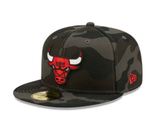 NBA Chicago Bulls New Era Camo 9FIFTY Snapback Hat 2250