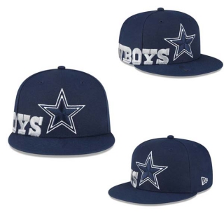 NFL Dallas Cowboys New Era Navy Arch 9FIFTY Snapback Hat 2043
