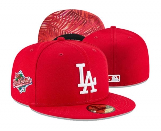MLB Los Angeles Dodgers New Era Red 1989 World Series 59FIFTY Fitted Hat 3011