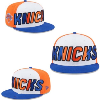 NBA New York Knicks New Era White Royal Back Half 9FIFTY Snapback Hat 2016